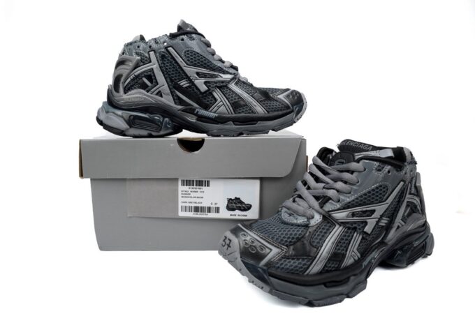 Balenciaga Runner All Black Gray - Image 5