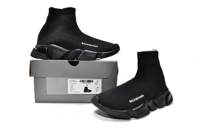 Balenciaga Speed Trainer Black - Image 8