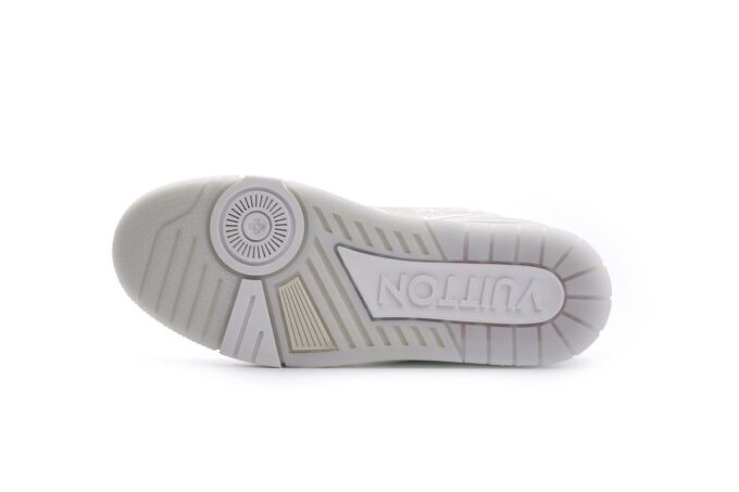 Louis Vuitton Trainer White Denim - Image 7