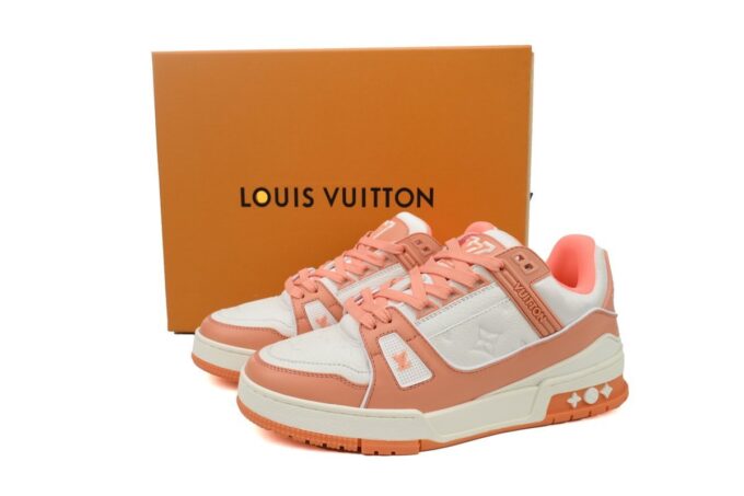 Louis Vuitton Trainer Peach - Image 6