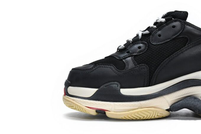 Balenciaga Triple S Black Red - Image 6