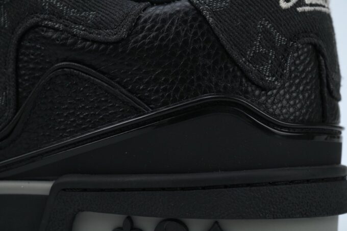 Louis Vuitton x Nigo Trainer Black - Image 4