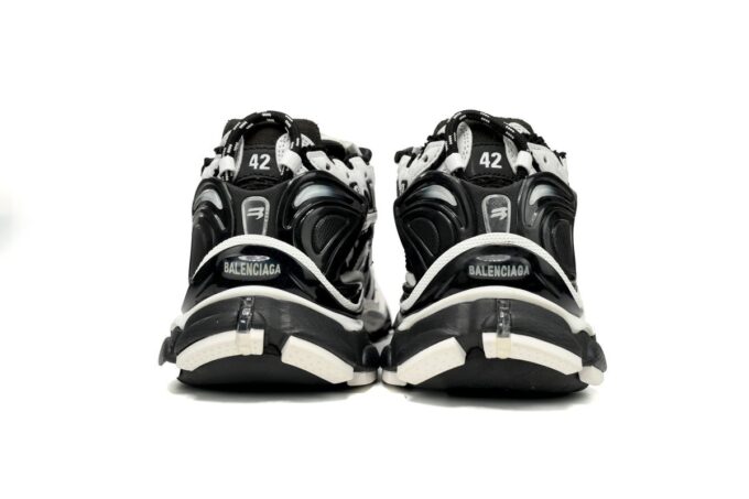 Balenciaga Runner Black White - Image 7