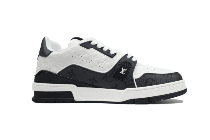 Louis Vuitton Trainer Black White - Image 7