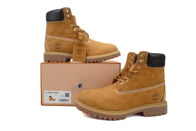 Louis Vuitton x Timberland 6-In Ankle Boot - Image 9