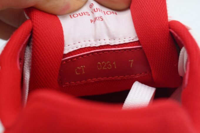 Louis Vuitton Trainer Rose Red - Image 7