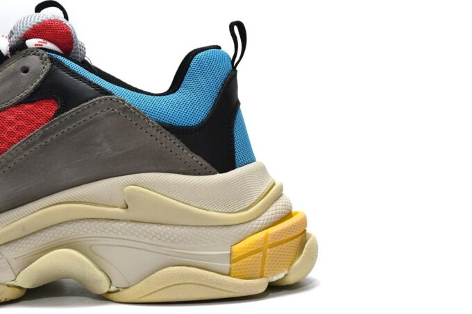 Balenciaga Triple S Blue Red - Image 11