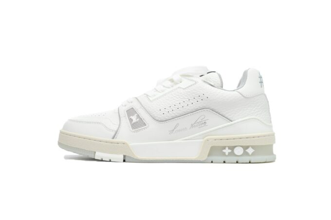 Louis Vuitton Trainer White - Image 9