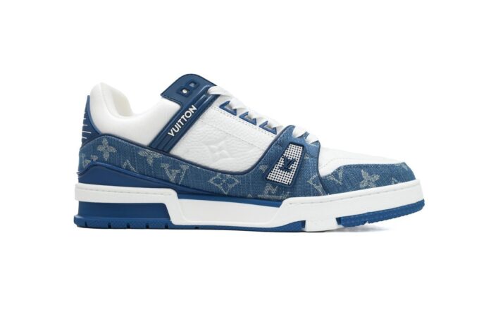 Louis Vuitton Trainer Blue - Image 2