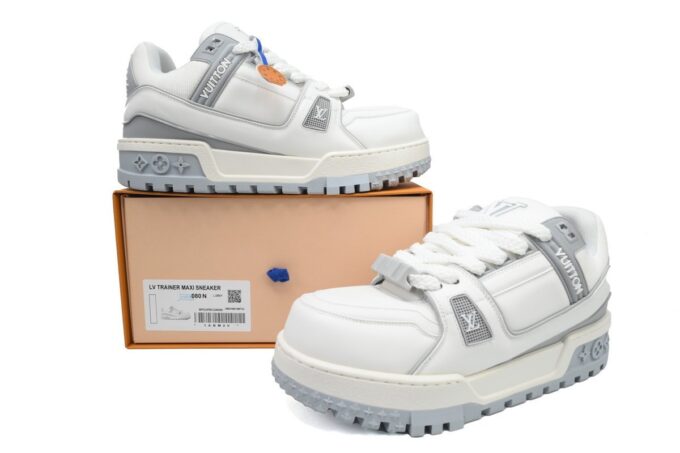 Louis Vuitton White Grey - Image 6