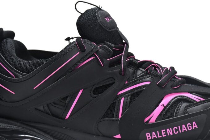 Balenciaga Track Black Rose Red - Image 10