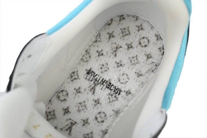 LOUIS VUITTON Trainer Blue Purple - Image 8