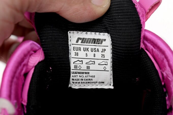 Balenciaga Runner Black Red - Image 9