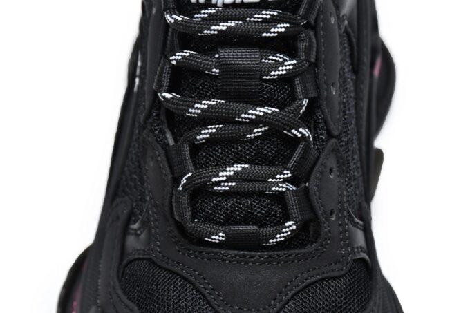 Balenciaga Triple S Black Claret Red - Image 10