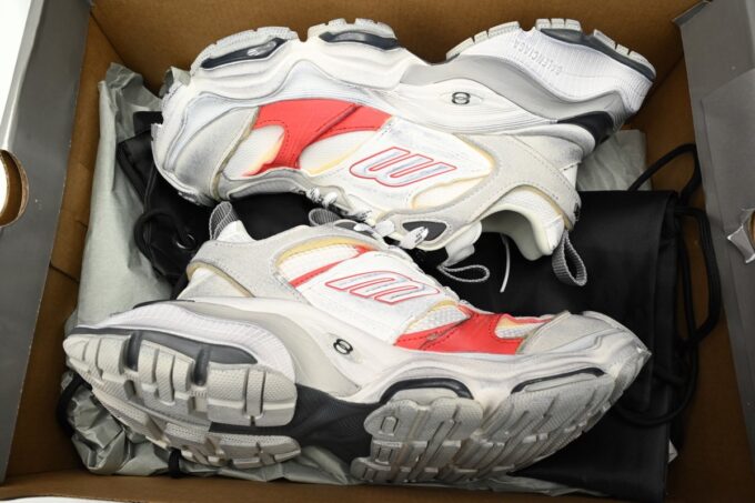 Balenciaga CARGO White Red - Image 10