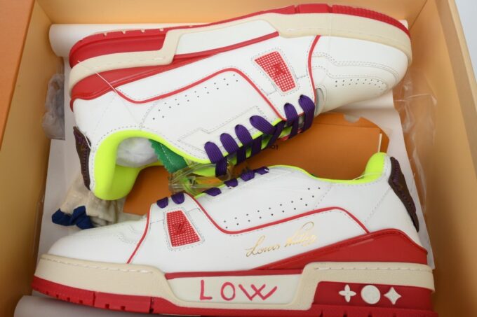 LOUIS VUITTON Trainer Fluorescent Yellow - Image 7
