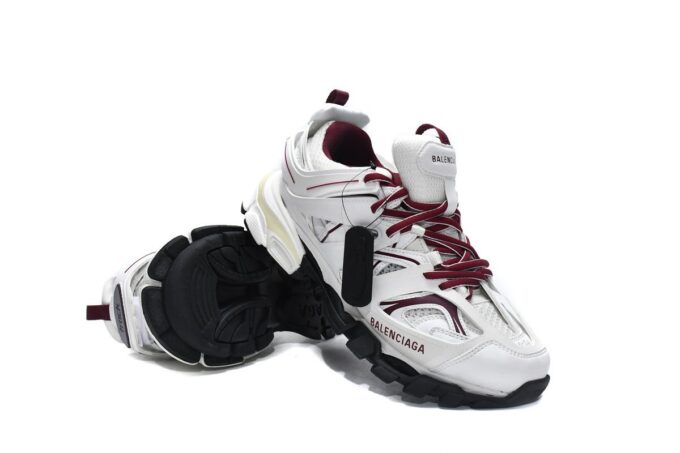 Balenciaga Track White Claret Red - Image 10