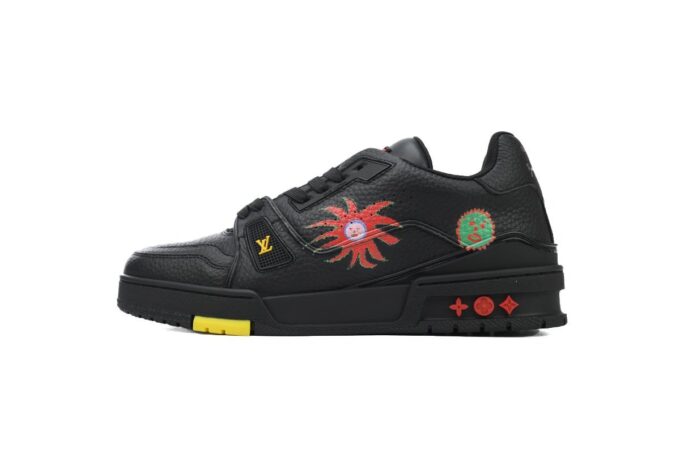 Louis Vuitton x Yayoi Kusama Trainer Black