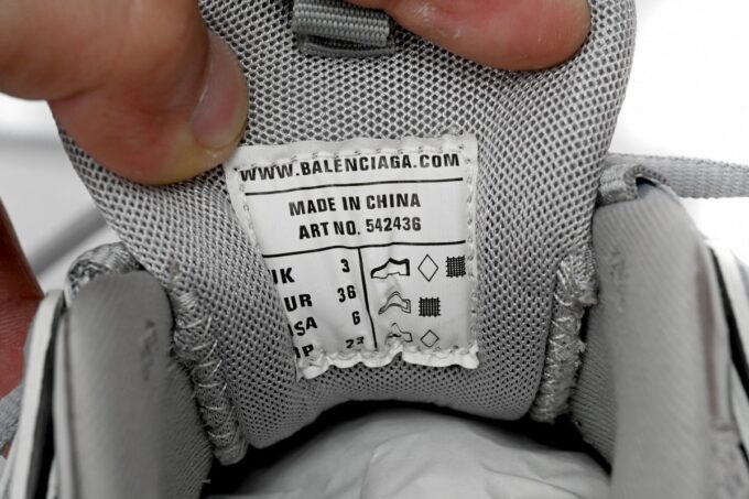 Balenciaga Track Bright Silver - Image 9
