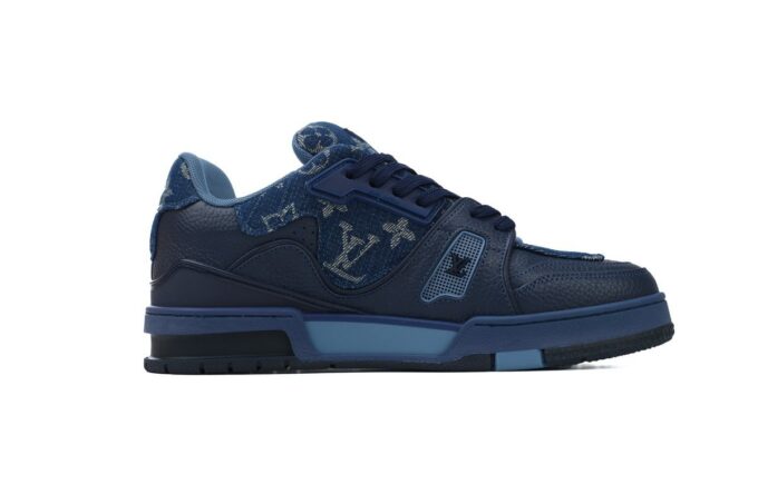 Louis Vuitton Trainer Blue - Image 9