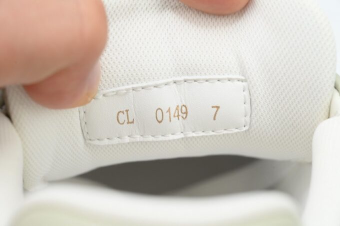 Louis Vuitton Trainer Grey Orange - Image 9