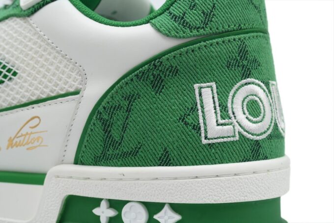 Louis Vuitton Trainer Green - Image 8