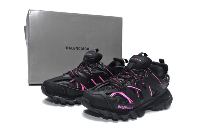 Balenciaga Track Black Rose Red - Image 12