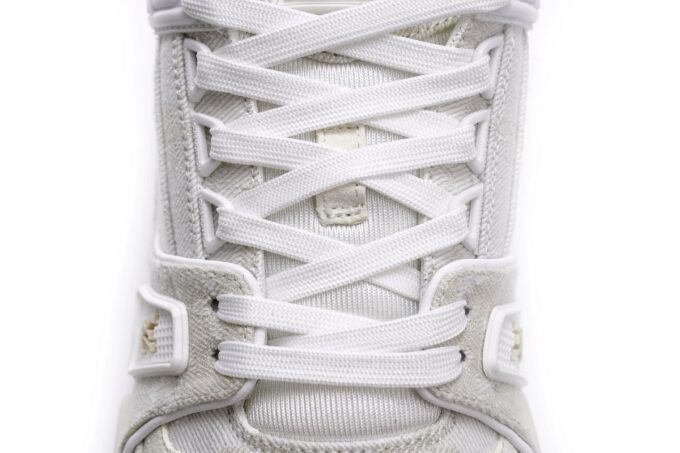 Louis Vuitton Trainer White Denim - Image 12