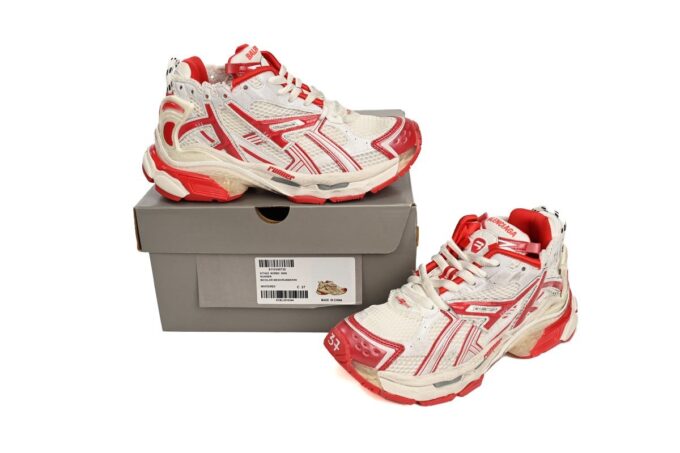 Balenciaga Runner Blue White Red - Image 2