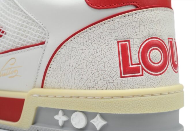 Louis Vuitton Trainer Red - Image 6