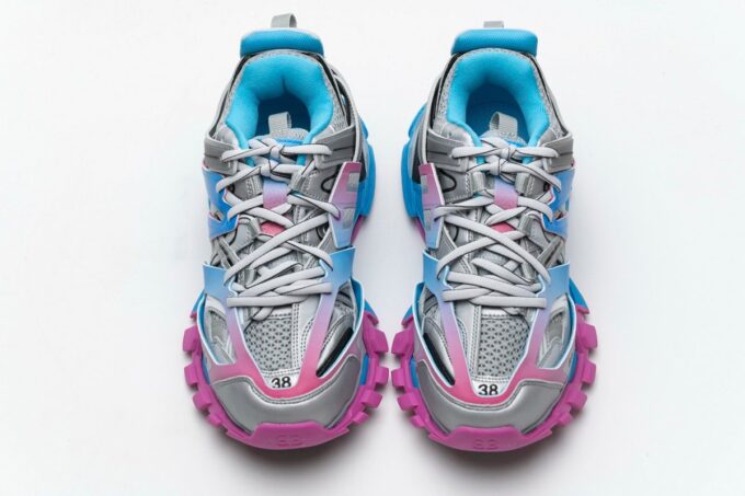 Balenciaga Track Blue Pink Silver - Image 17
