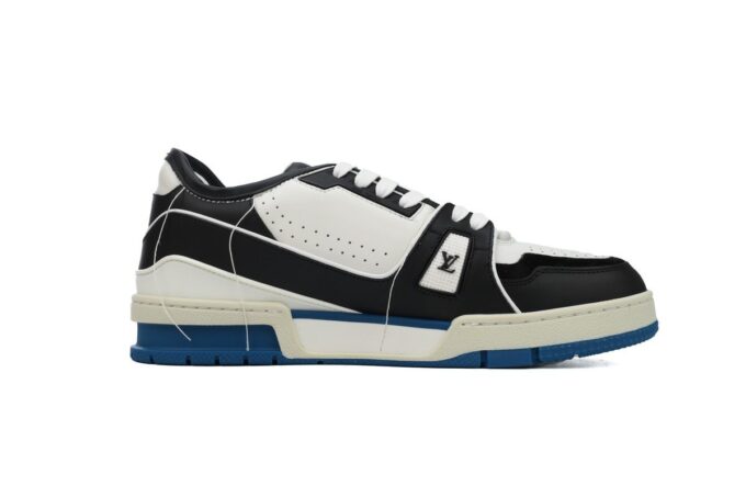 Louis Vuitton Trainer Black White - Image 12