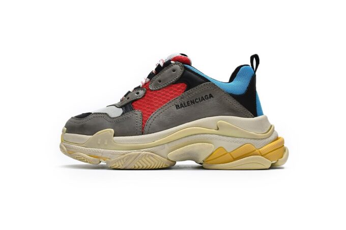 Balenciaga Triple S Blue Red - Image 16