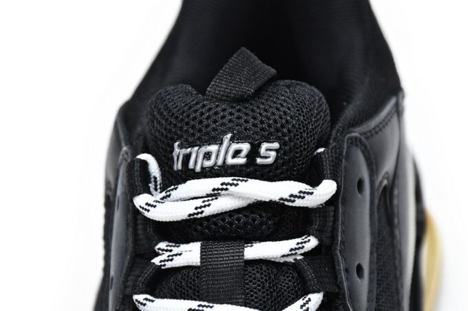 Balenciaga Triple S Black Red - Image 12