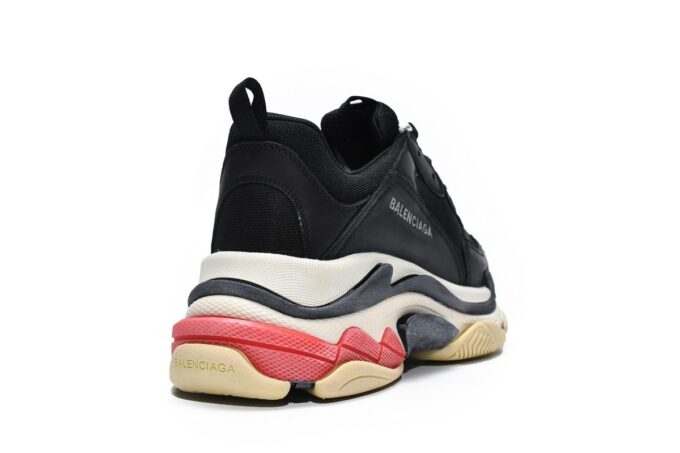 Balenciaga Triple S Black Red - Image 13