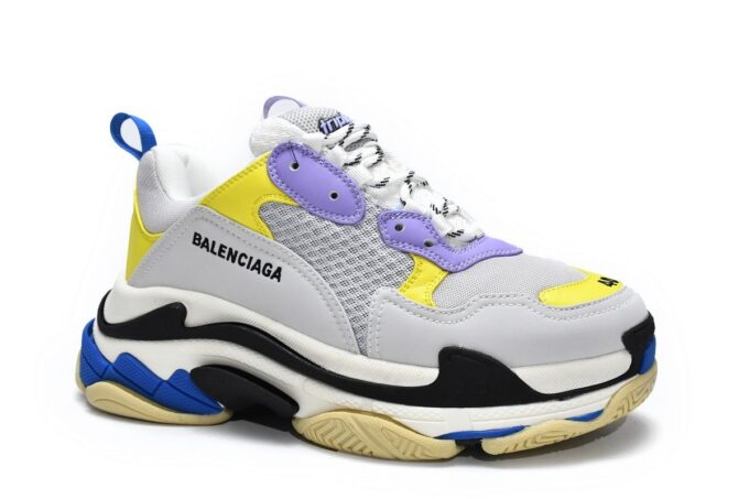 Balenciaga Triple S Black Grey Blue - Image 15