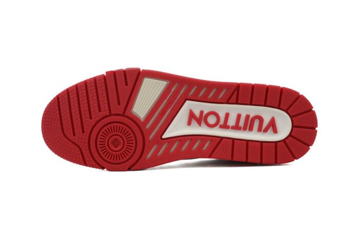 LOUIS VUITTON Trainer Red Green - Image 7