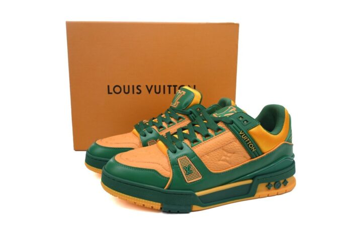 Louis Vuitton Trainer Yellow Green - Image 8