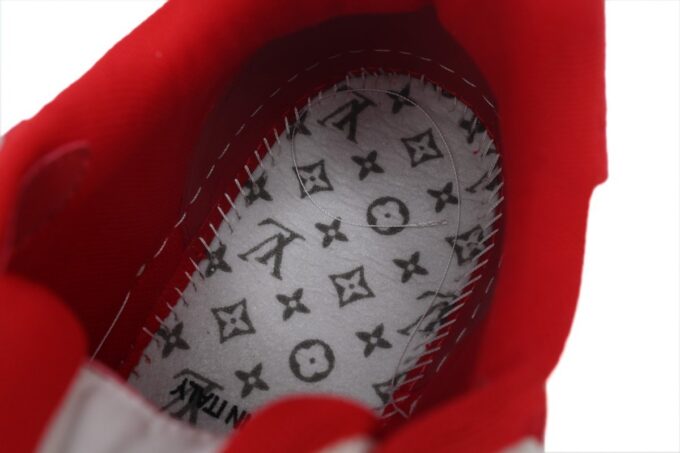 Louis Vuitton Trainer Rose Red - Image 10