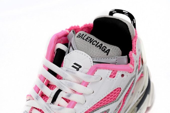 Balenciaga Runner White Red Powder - Image 9