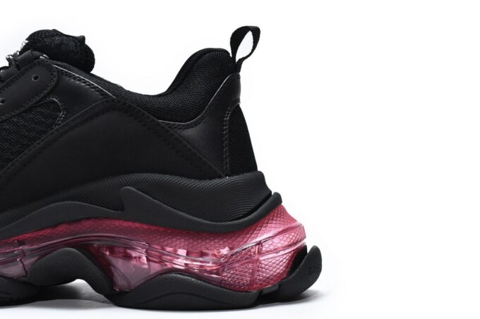 Balenciaga Triple S Black Claret Red - Image 11