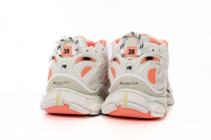 Balenciaga Runner White Orange - Image 10