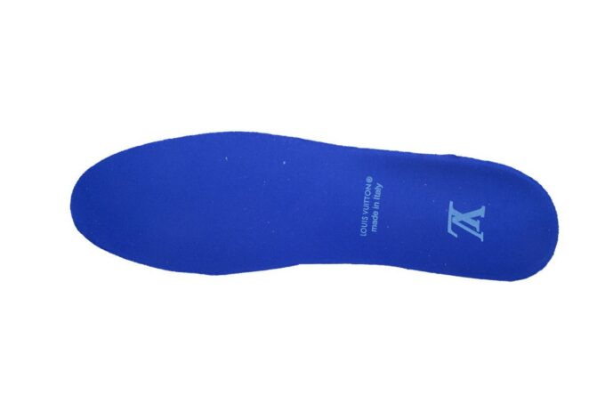 Louis Vuitton Trainer White Blue - Image 8
