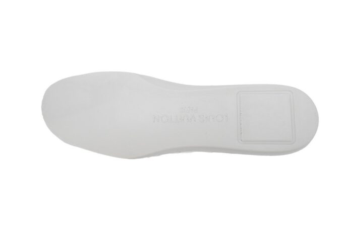 Louis Vuitton Trainer White Orange - Image 11