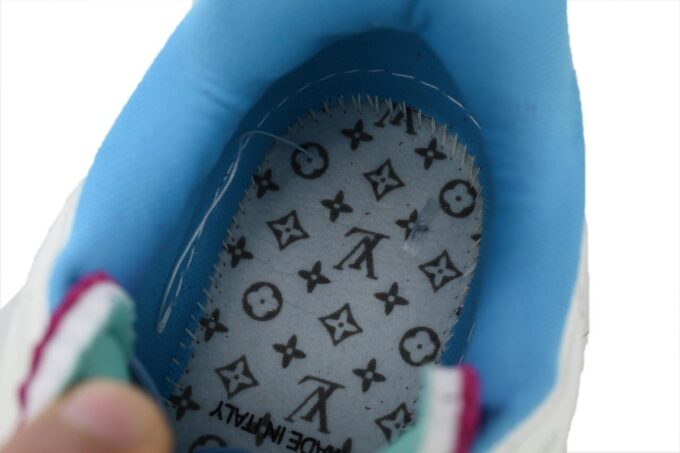 LOUIS VUITTON Trainer Blue Purple - Image 12
