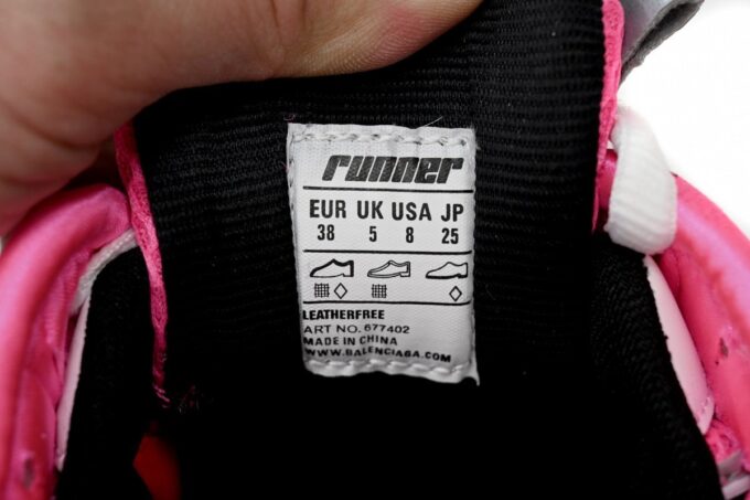 Balenciaga Runner White Red Powder - Image 14