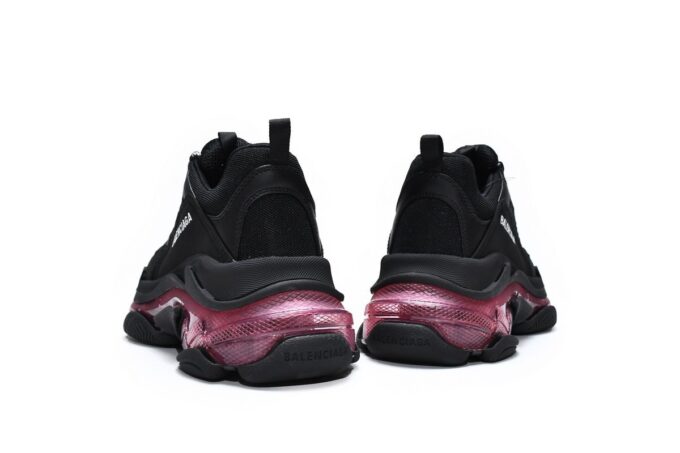 Balenciaga Triple S Black Claret Red - Image 15