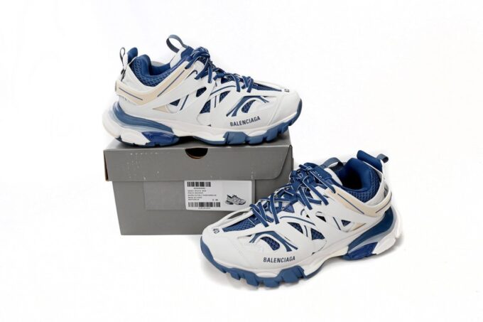 Balenciaga Track White Dark Blue - Image 14