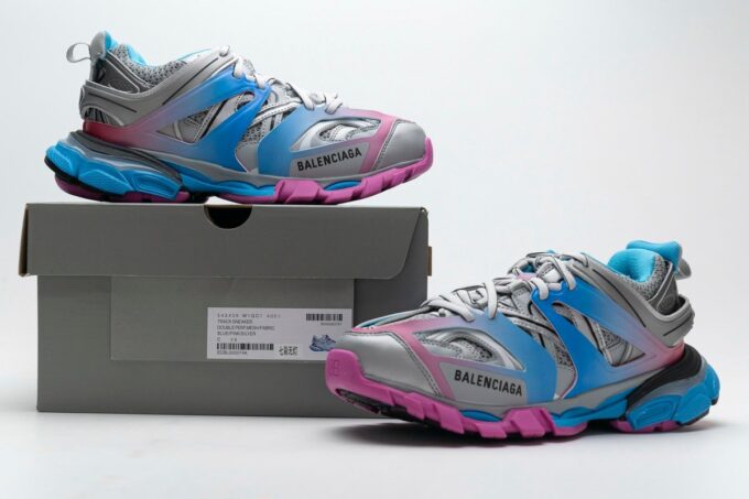 Balenciaga Track Blue Pink Silver - Image 22