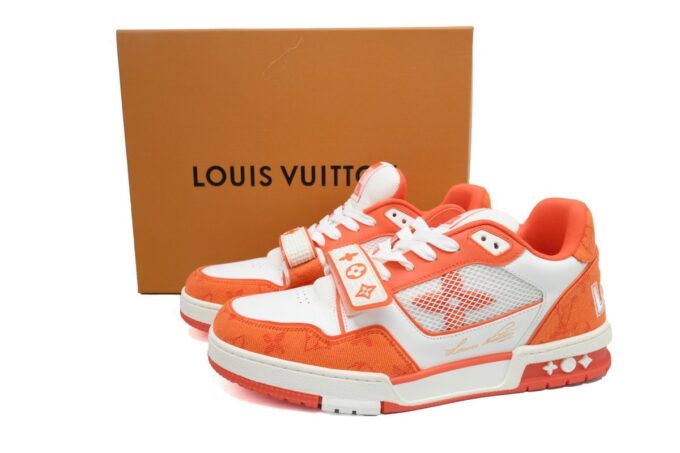 Louis Vuitton Trainer Orange - Image 7